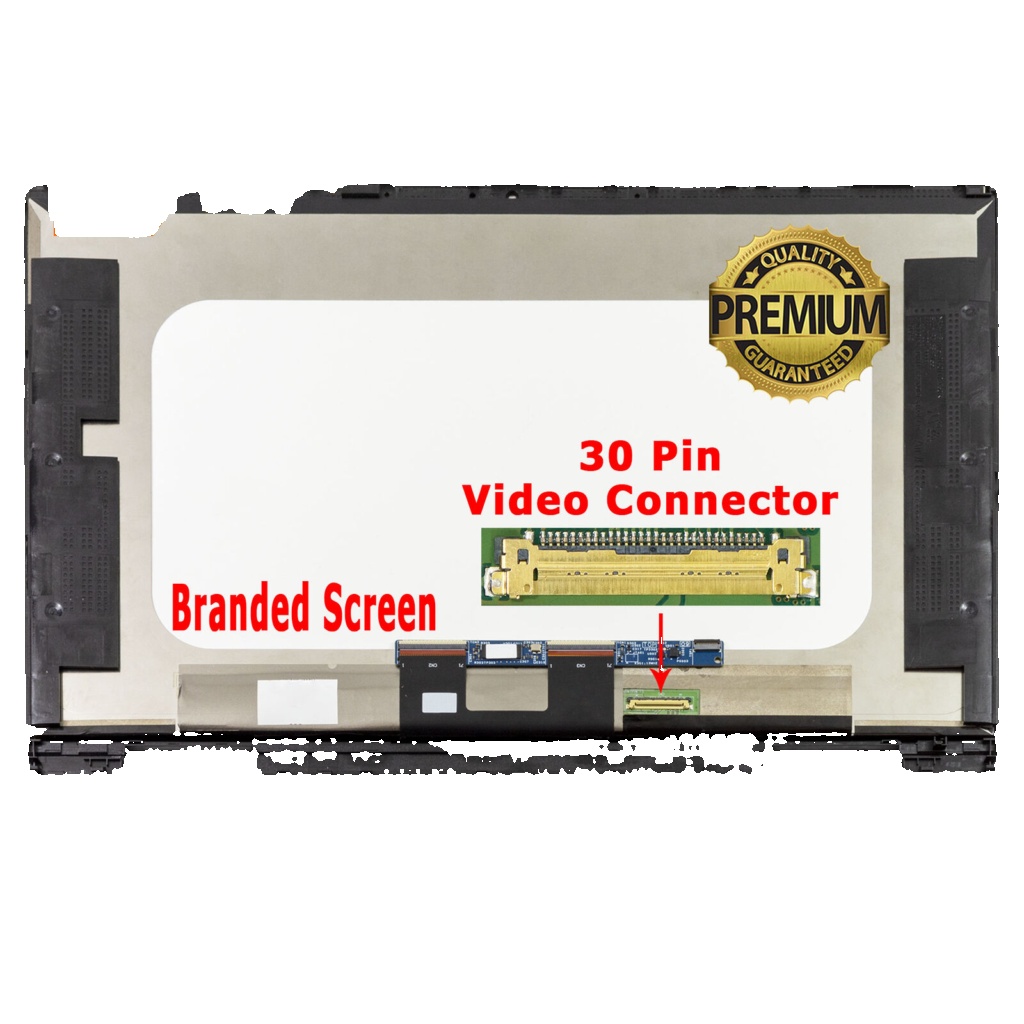 For HP PAVILION X360 14-DY0000NE FHD LCD Touch Screen Frame 30Pin