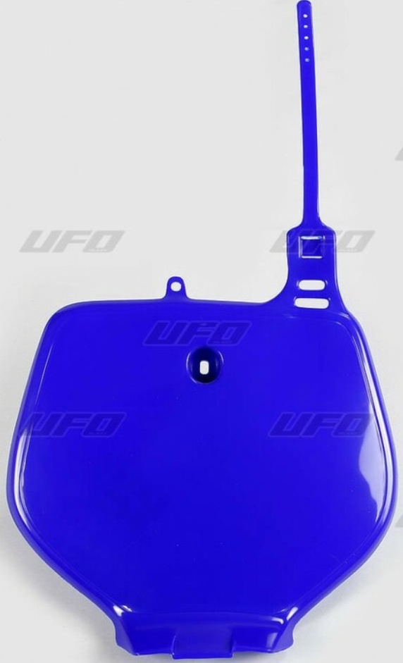 Free Shipping Front Number Plate UFO Blue Yamaha YZ125/250 for Motorcycle