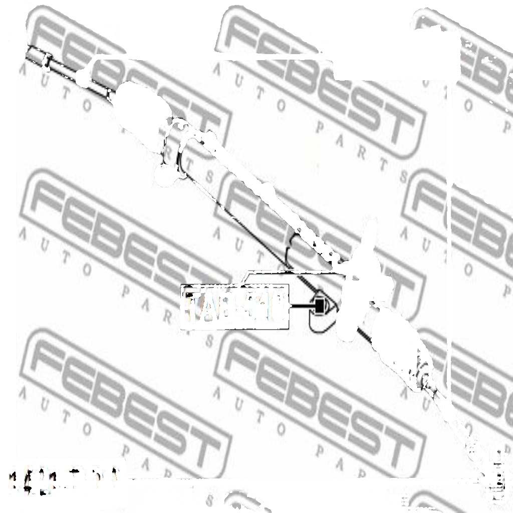 Fits FEBEST 1422-ROD TIE ROD SSANG YONG RODIUS/STAVIC 2002-2013  ⭐UK Stock⭐