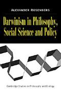 Darwinism in Philosophy, Social Science and Policy (Cambridge Studies in Philos