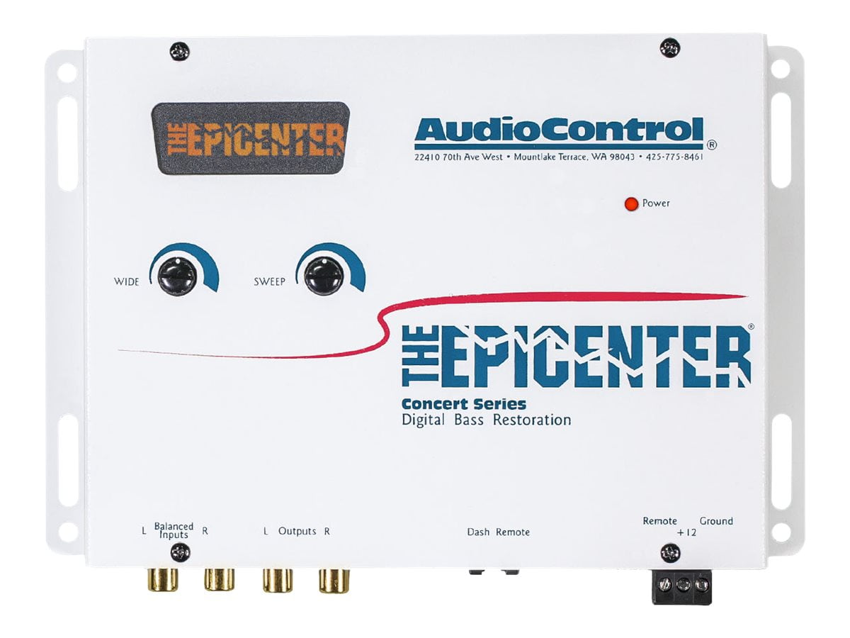 AudioControl The Epicenter® Concert Series Digital Bass Restoration Processor
