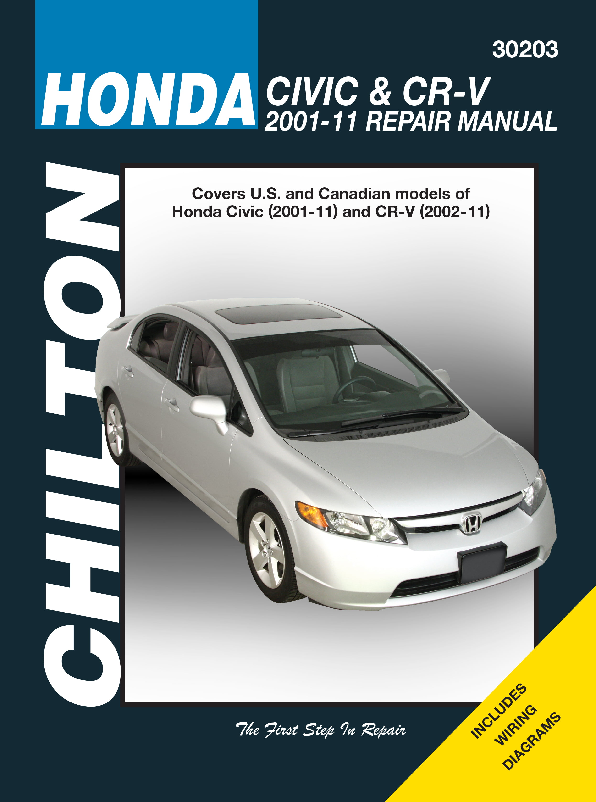 Honda Civic & CR-V ('01-'11) (Chilton) by Haynes Publishing PAPERBACK - Image 4
