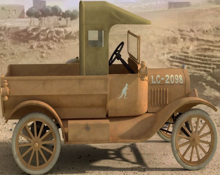 ICM 35664 1:35 Model T 1917 Utility, WWI Australian Army Car