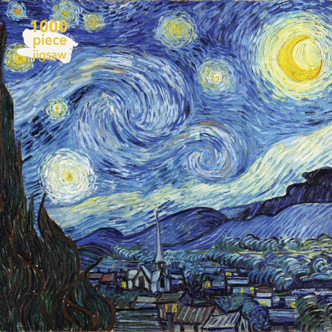 Van Gogh Starry Night 1000 Piece Jigsaw Puzzle