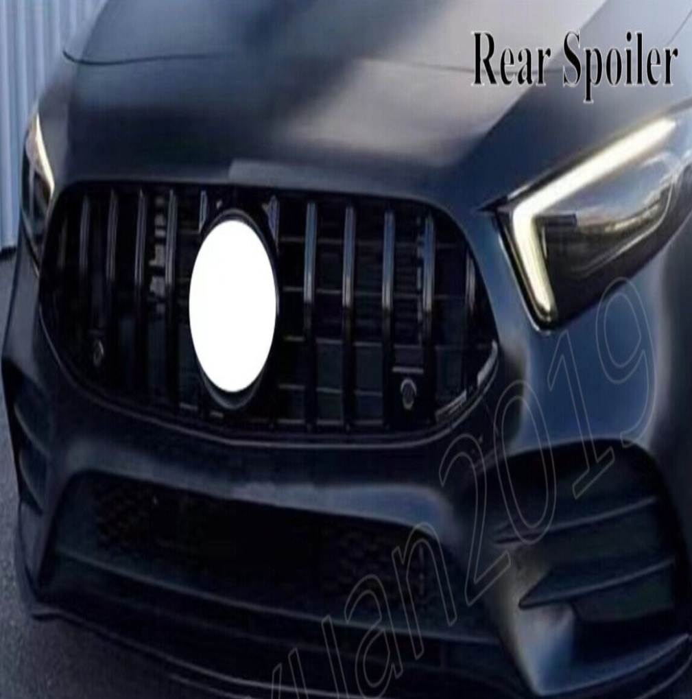 BLACK NIGHT EDITION AMG GTR Panamericana Grille For Mercedes A Class W177/V177