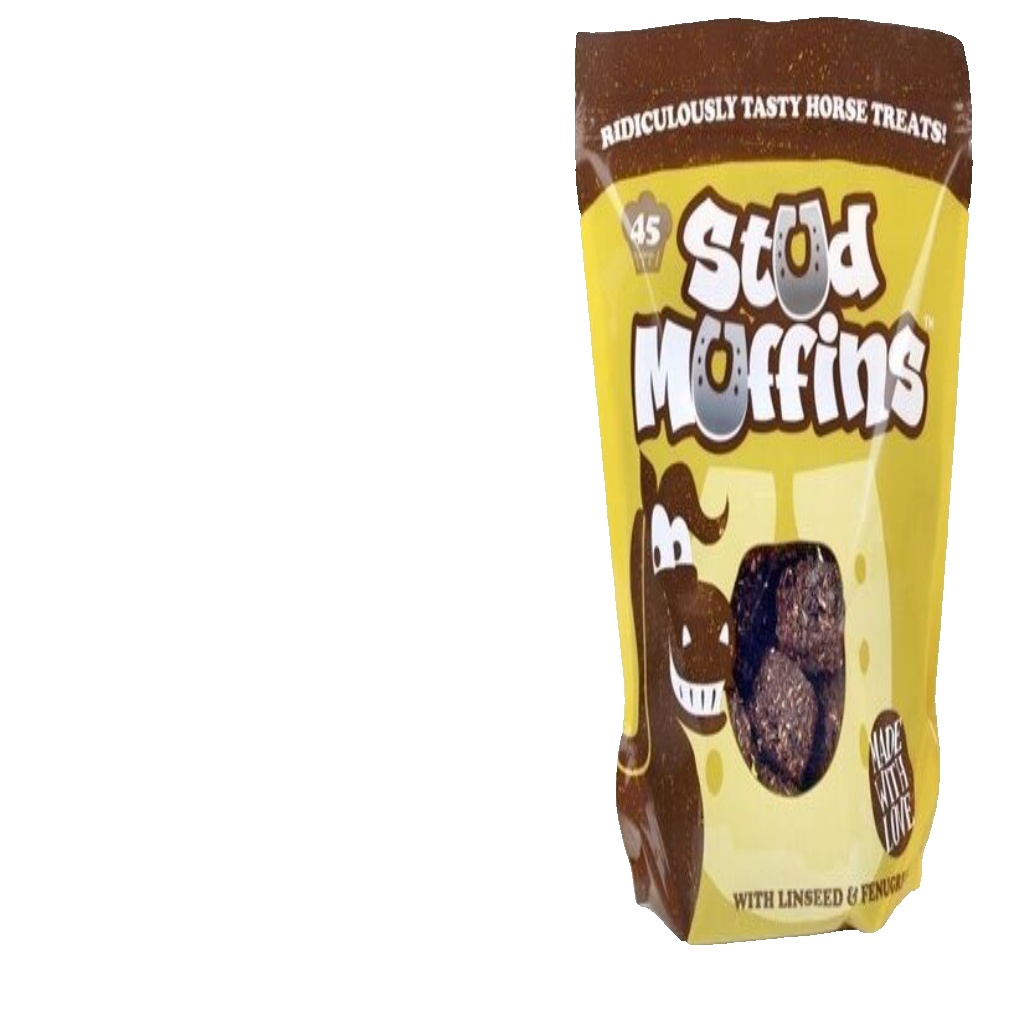2X PACKS OF 45 STUD MUFFIN HORSE FOOD TREATS WITH LINSEED & FENUGREEK BULK BUY