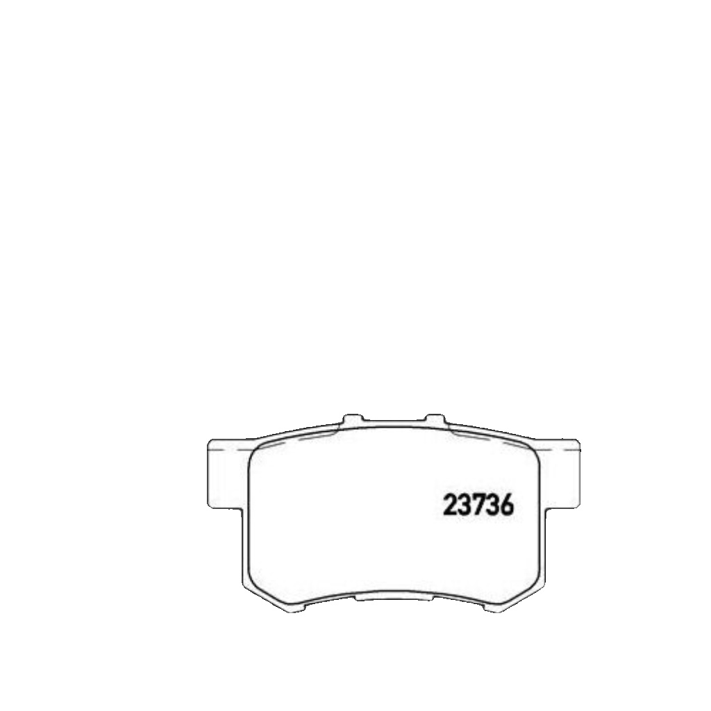 Brembo Brake Pad Rear - P28039