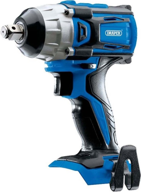 Draper 86928 D20 20V Brushless Impact Wrench 1/2"" Sq Dr 250Nm (Sold Bare)