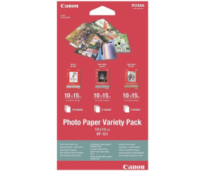 Canon VP-101 Photo Paper Variety Pack 4x6 - 20 Sheets