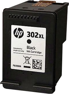 Genuine HP 302XL Black ink cartridge - F6U68AE