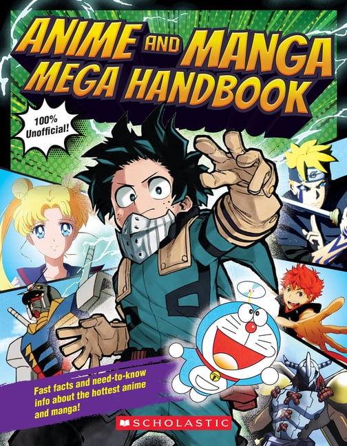 Anime and Manga Mega Handbook by Scholastic (English) Paperback Book