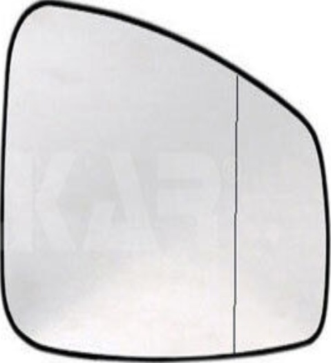 ALKAR 6432232 Mirror Glass, outside mirror for RENAULT