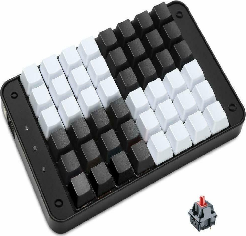 Programmable Mechanical Keyboard 48 Programmable Keys Keypad OEM Gateron Red