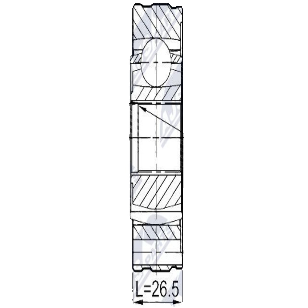 NTY NPW-SU-011 Joint, propshaft for SUZUKI