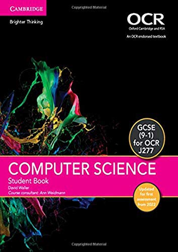 GCSE Computer Science for OCR Student Book Updated Edition By David Waller, Ann