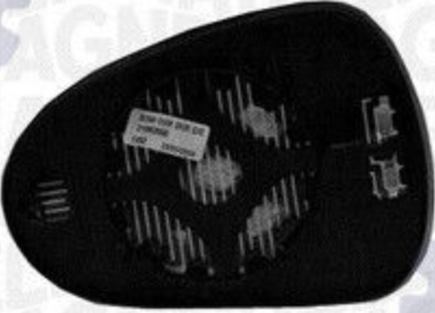Left MAGNETI MARELLI 351991307890 Mirror Glass, outside mirror for SEAT