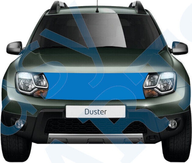 DACIA DUSTER 2013-2017 FRONT GRILLE CENTER AIR INTAKE CHROM