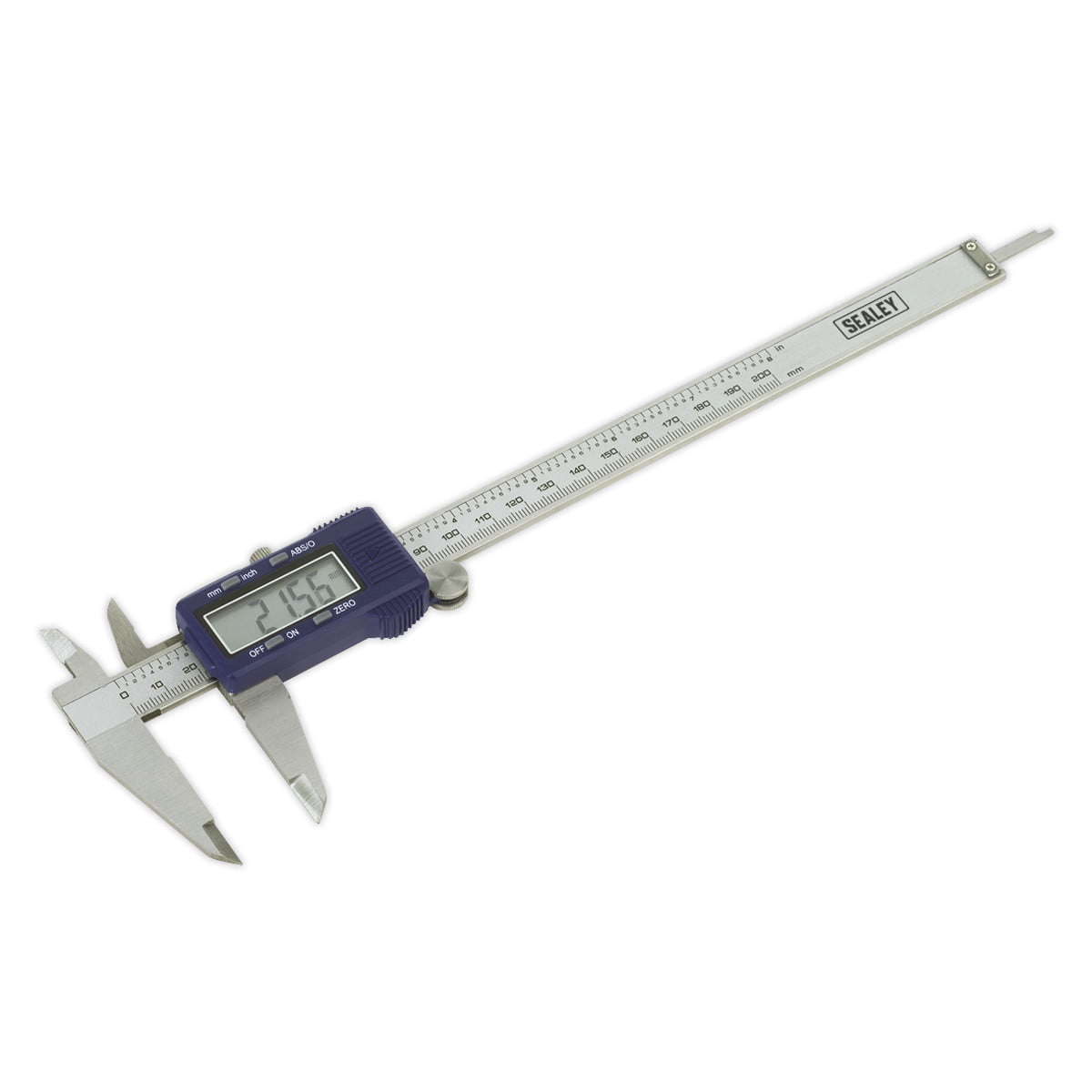 Sealey AK9622EVDigital Vernier Caliper 0-200mm(0-8"") LCD Display Metric/Imperial