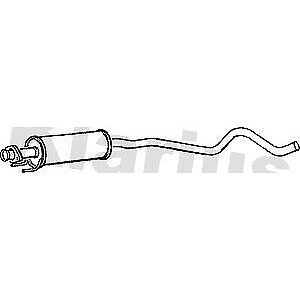 Klarius box with centre pipe fits Vauxhall astra 1.4-2.0 91-98 GM27K