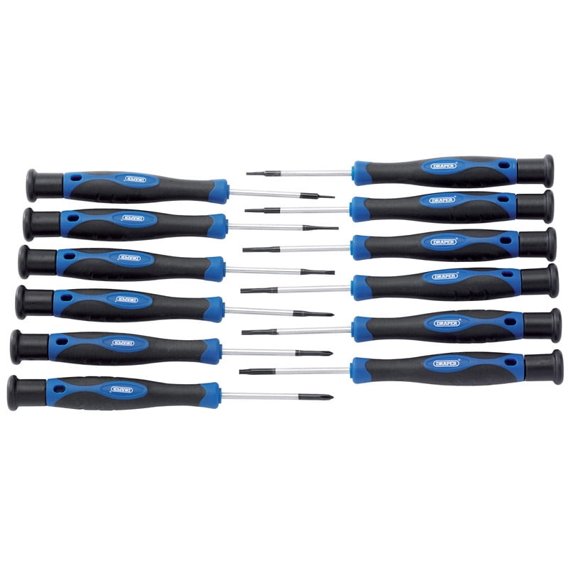 Draper 28118 12 Piece Precision Screwdriver Set