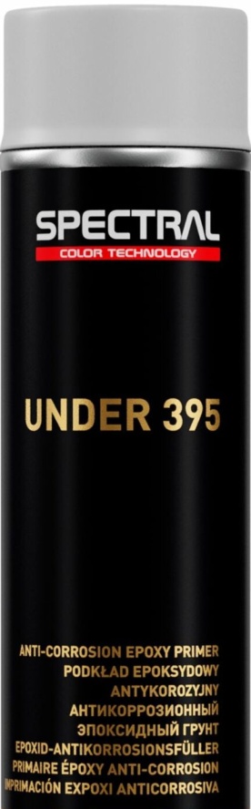Novol Spectral UNDER 395 Epoxy Primer 500ml Aerosol Colour: Light Grey