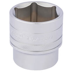 Draper 16640 6 Point Imperial Socket 1/2"" Sq Dr 15/16""