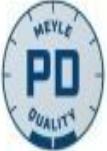 Original MEYLE Brake Pad Set Disc Brake 025 242 5317/PD for Mercedes-Benz