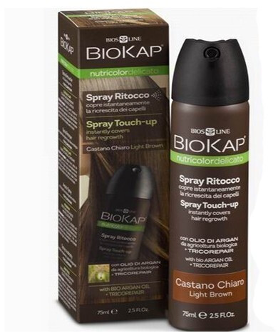 BioKap Spray Touch Up Light Brown 75ml