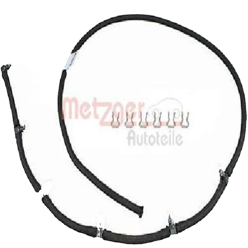 injector overflow hose Common Rail (CR) 0840122 METZGER for BMW 3 3 Touring X5