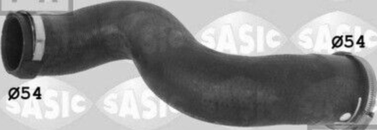 Fits SASIC 3330002 INTERCOOLER HOSE PSA C5/407 2.0HDI   ⭐UK Stock⭐
