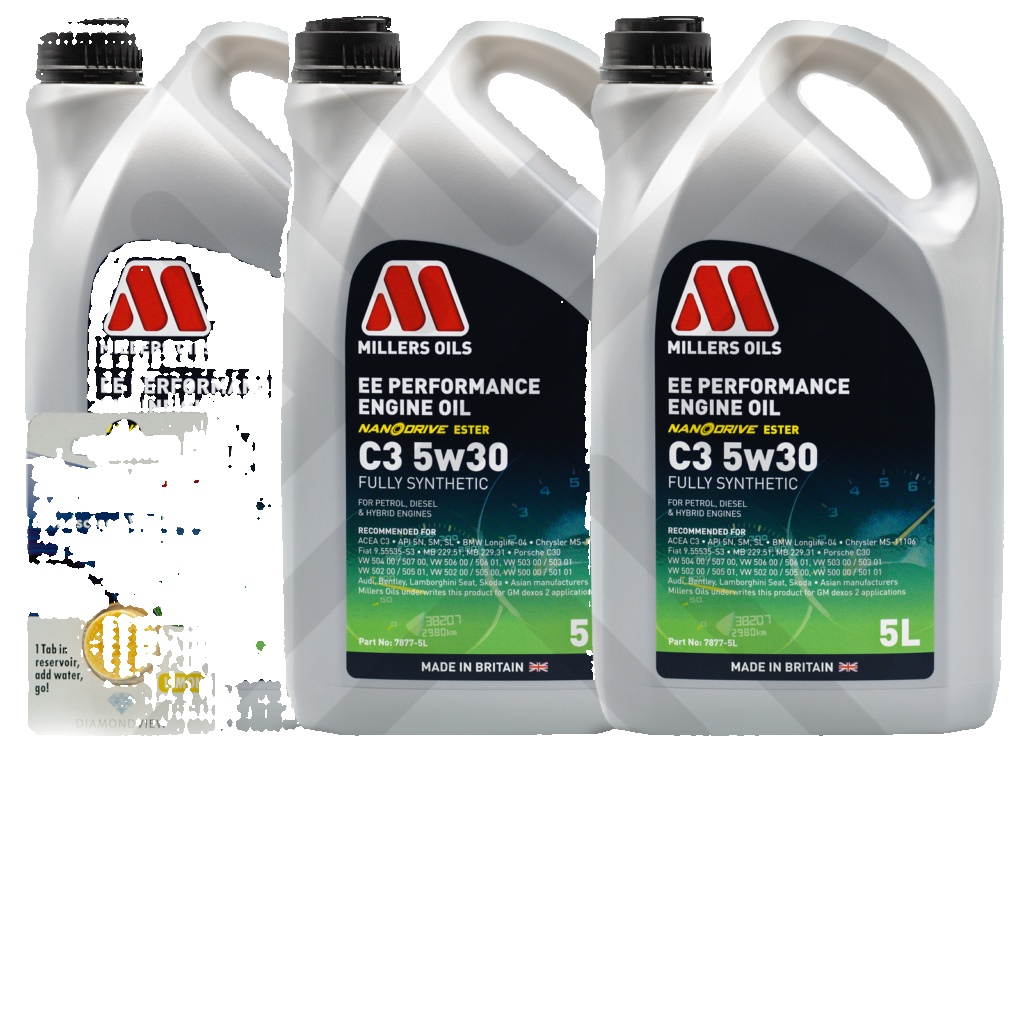 MILLERS OILS EE PERFORMANCE C3 5w30 FULLY SYNTHETIC ENGINE OIL  1L