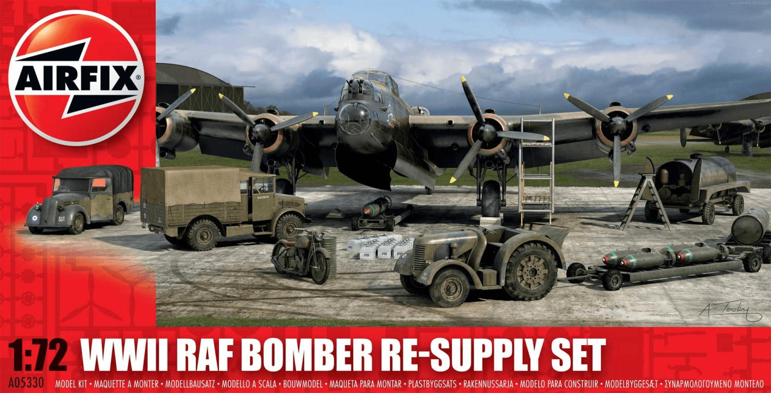Airfix A05330 1:72 Bomber Re-supply Set