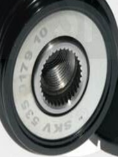 Generator freewheel SKV 11SKV059 for Citroen Peugeot HDI, 77362558
