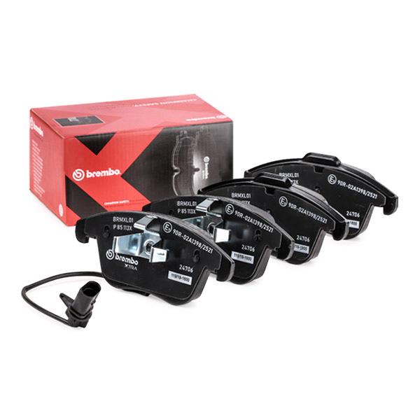 Brake Pads Set Front Brembo P85113X 8K0698151A 8K0098301F 8K0698151F 8K0698151P