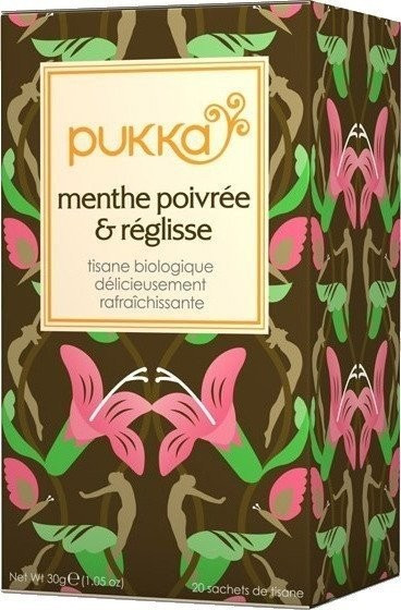 Organic Peppermint & Licorice Tea 20 x Sachets (Pukka) - Image 3