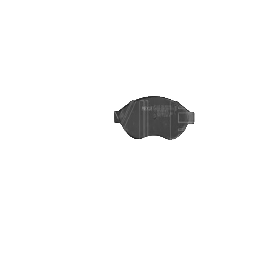 MEYLE 025 244 6819/W1 BRAKE PAD SET DISC BRAKE Front