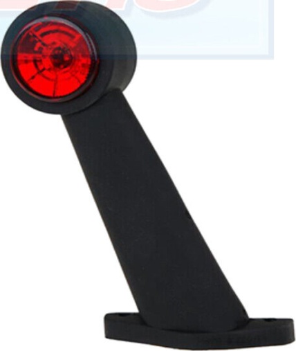 1x LED RED WHITE SIDE END MARKER LIGHT FOR IFOR WILLIAMS INDESPENSION TRAILERS