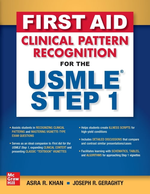 First Aid Clinical Pattern Recognition for the USMLE Step 1 by Asra R. Khan ...