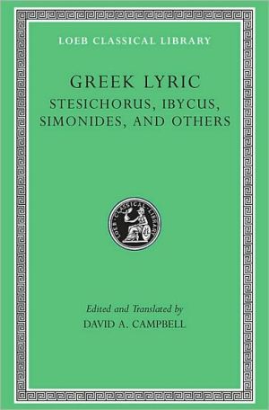 Greek Lyric, Volume III