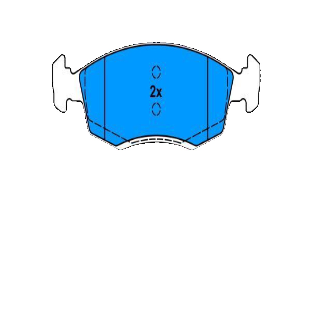 ATE 13.0460-7270.2 Brake Pad Set, disc brake for DACIA,RENAULT