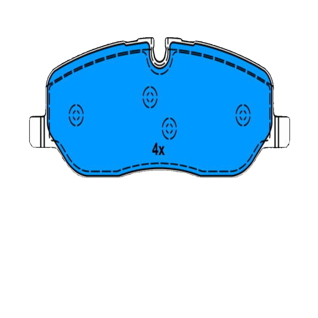 ATE 13.0460-2728.2 Brake Pad Set, disc brake for LAND ROVER