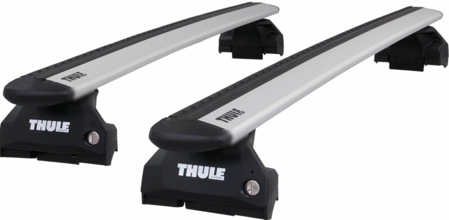 Thule WingBar Evo Silver Roof Bars Set to fit Hyundai i30 Hatchback Mk.3 17-22