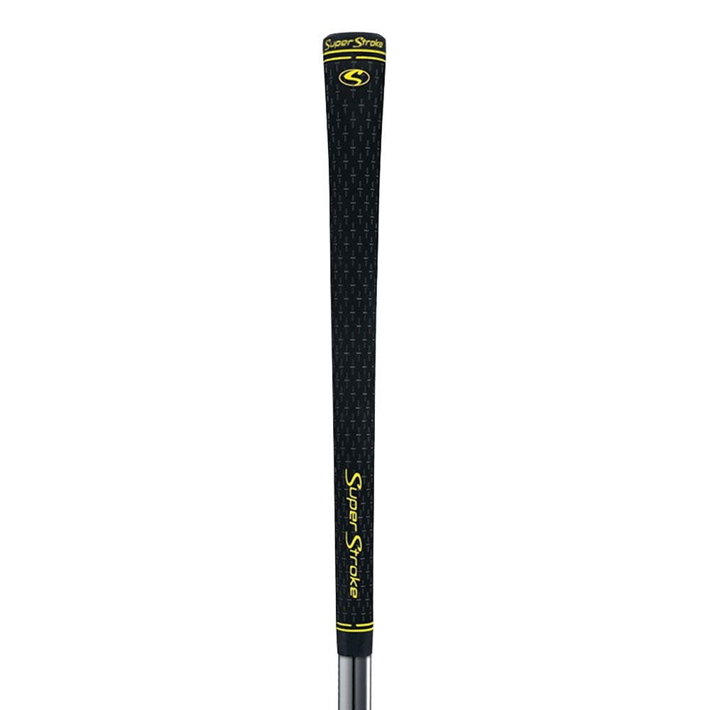 SuperStroke S-Tech Midsize Golf Grips - Black / White x 9