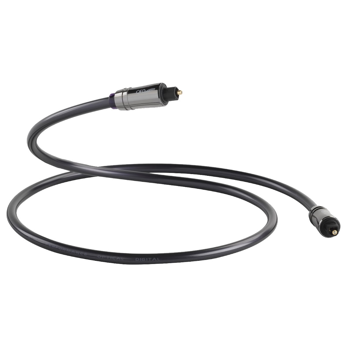 QED Performance Graphite Optical Digital Interconnect Toslink Cable 1.5m
