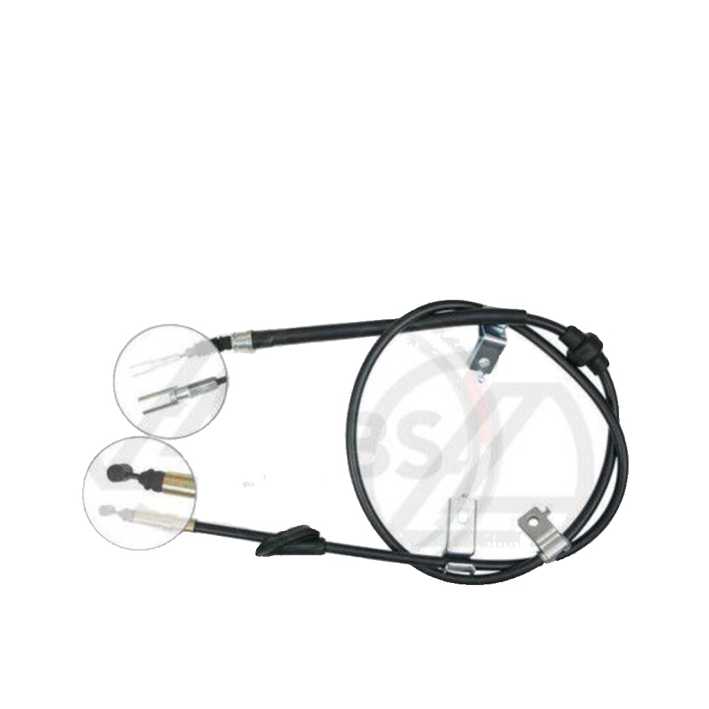Right Handbrake Cable A.B.S. K19188 for MG/Rover/Honda ZS/45/400 /Civic (95-05)