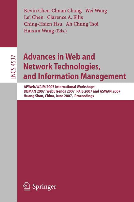 Chang - Advances in Web and Network Technologies and Information Mana - X555z