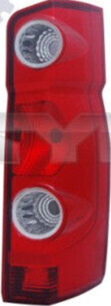 Left TYC 11-11682-01-2 Combination Rearlight for VW