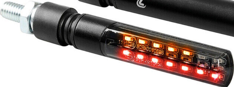 Sequential LED Turn Signals And Rear Brake Position Light Lampa Line SQ