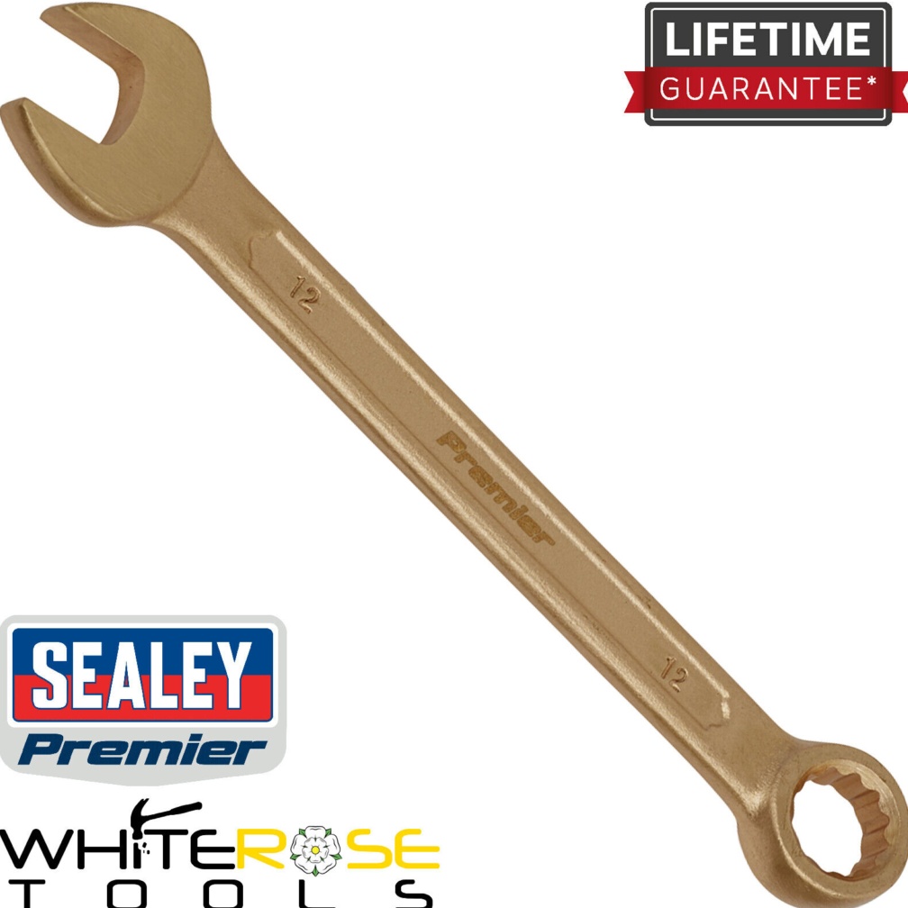 Sealey NS004 Premier Non-Sparking Combination Spanner 12mm