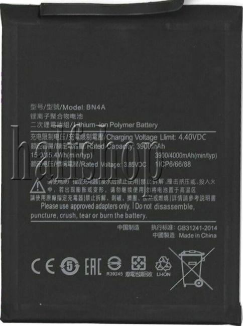 New BN4A Battery For Redmi Note 7 3900mAh Replacement Internal UK